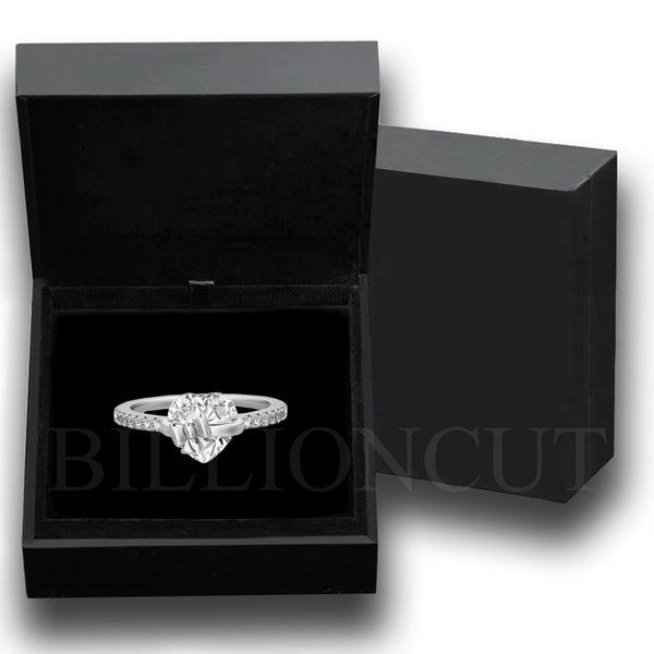 HOT 925 Sterling Silver Delicate Heart Bow Tie Design Sweet Luxury Shining Ring Romantic Engagement Ring for Women Jewelry Gift